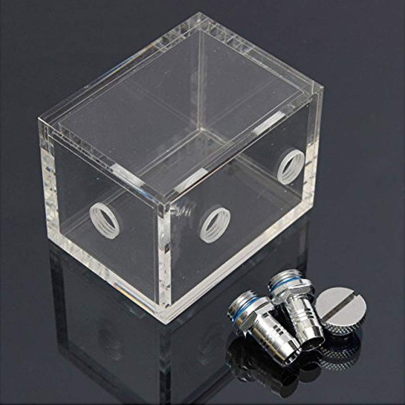 tatoko 200ml Acrylic Water Tank Cooler Water Cooling Radiator Pc CPU WaterBlock - Image 3